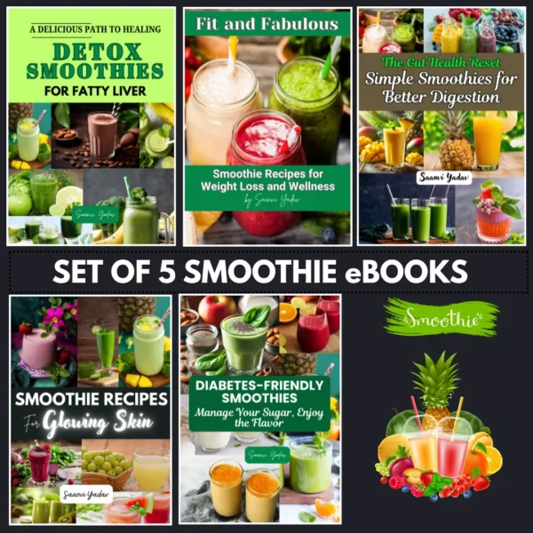 5 Specialized Smoothie Cookbooks Bundle